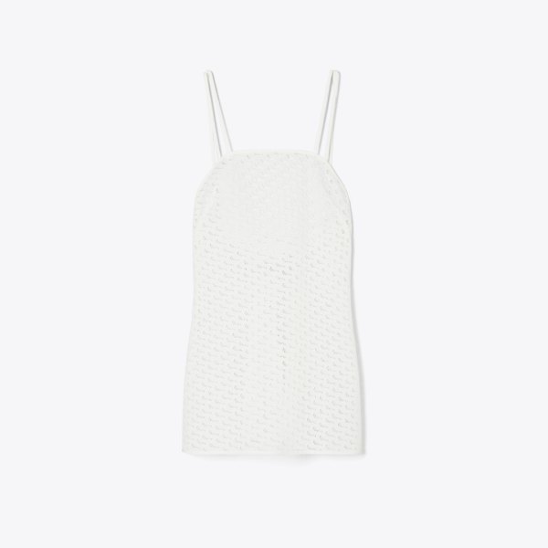 Tory Burch Broderie Mini Dress