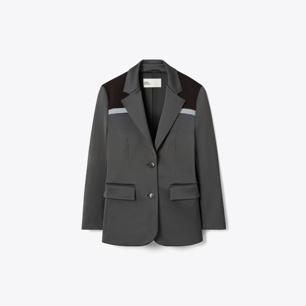 Tory Burch Colorblock Stretch Blazer