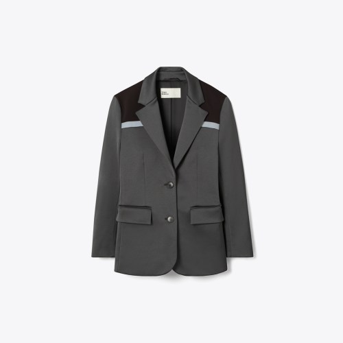 Tory Burch Colorblock Stretch Blazer