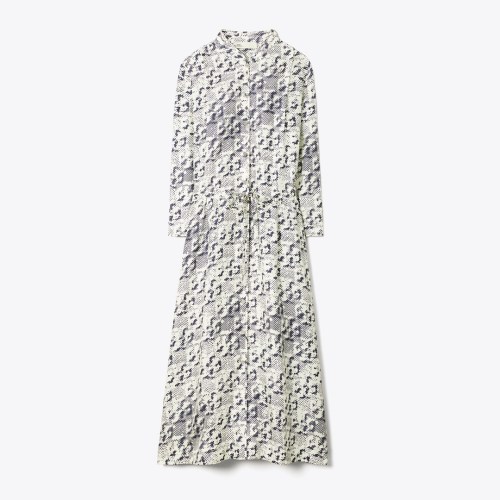 Tory Burch Silk Midi Dress