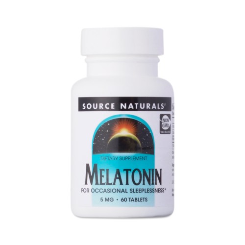 Source Naturals Melatonin – 5mg 60 tablets