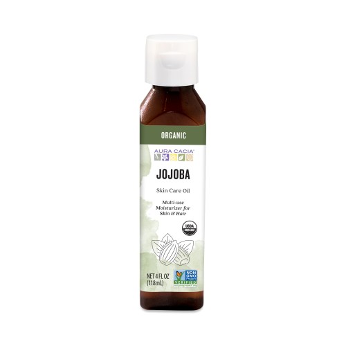 Aura Cacia Jojoba Oil 4 fl oz bottle