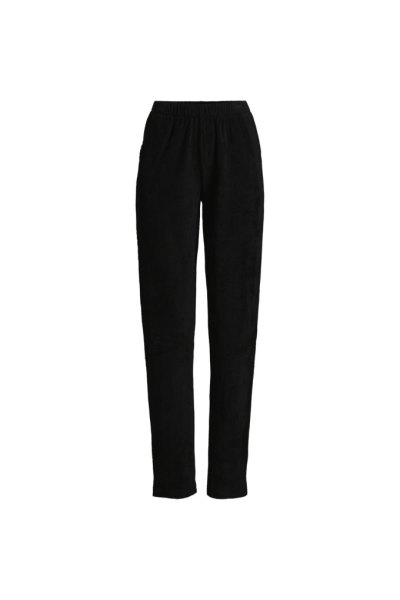 Womens Sport Knit High Rise Corduroy Pants Lands End