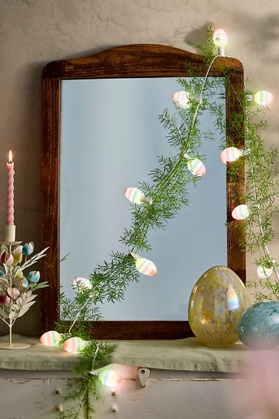 Stargazer Garden Lights, Set of 10 Bulbs, Pastel Egg