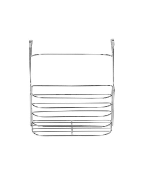 Spectrum Duo Over The Cabinet Towel Bar Basket, Medium - Chrome