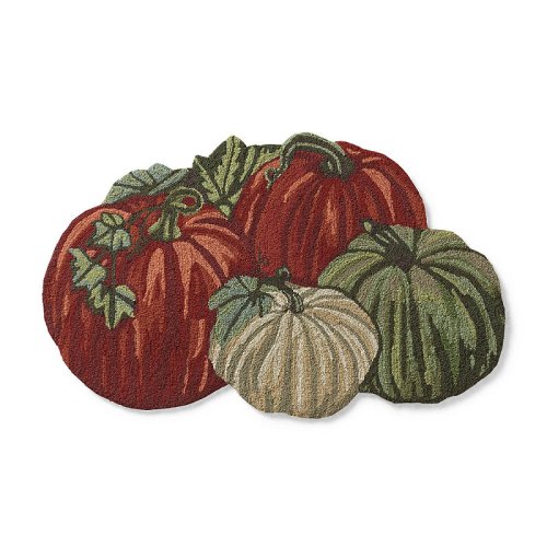 Shaped Pumpkin Door Mat – Frontgate