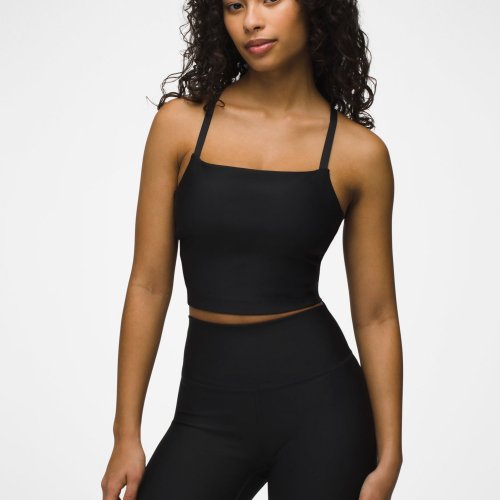Womens prAna Sculpt Adjustable Cami Black
