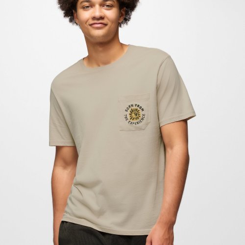 Mens prAna Outdoor Optimist Graphic Tee