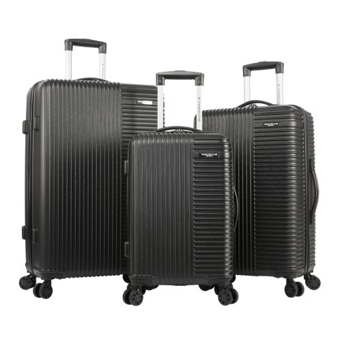Travelers Club Basette 3-Pc. Hardside Luggage Set, Created for Macys