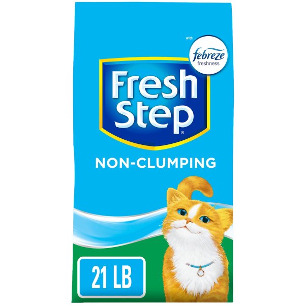 Fresh Step Non Clumping Cat Litter With Febreze Freshness, Bag, 21 lb | PetSmart
