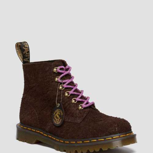 101 Made in England Hardware Suede Ankle Boots