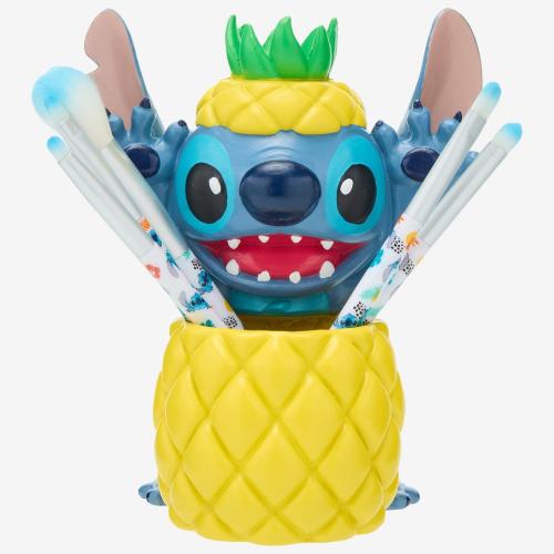 Disney Lilo & Stitch Pineapple Jar & Cosmetic Brush Set BoxLunch Exclusive