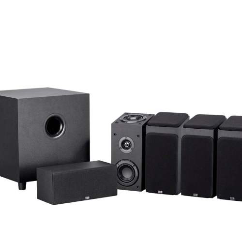 Monoprice Premium 5.1.4 Channel Immersive Home Theater System with Subwoofer