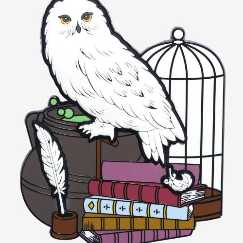 Loungefly Harry Potter Hedwig Hogwarts Supplies Enamel Pin BoxLunch Exclusive
