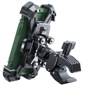 Motorcycle Phone Mount Holder -[Dual Vibration Dampener]