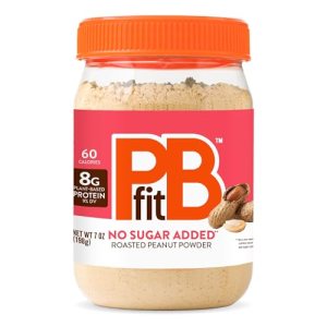 PBfit 7 Ounce No Sugar Added Peanut Butter Powder,