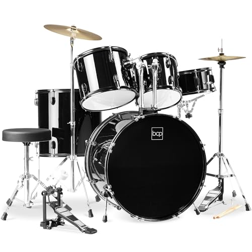 5-Piece Full Size Complete Adult Drum Set