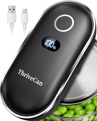 Rechargeable Electric Can Opener, Automatic One Touch Hands Free,
