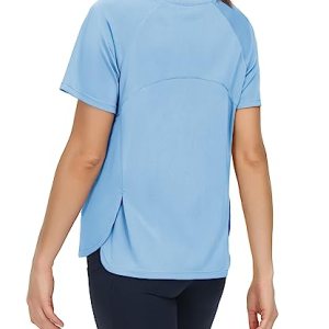 THE GYM PEOPLE Women’s Short Sleeve Workout Shirts