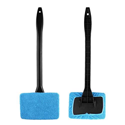 Windshield Glass Tool Car Squeegee and Microfiber Pad