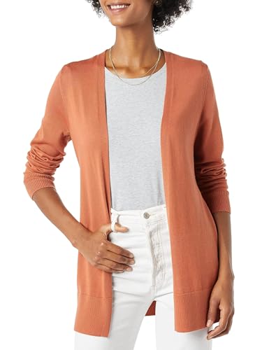 Lightweight Long Sleeve Open-Front Cardigan Sweater