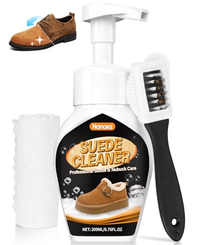 Suede Shoe Cleaner, No-Rinse Suede and Nubuck Cleaner