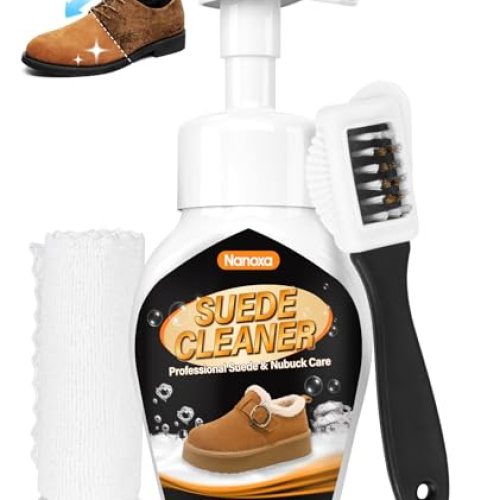 Suede Shoe Cleaner, No-Rinse Suede and Nubuck Cleaner