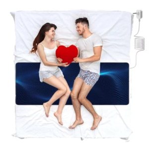 Grounding Mat for Bed with 15ft Cord for Better Sleep & Stress Support