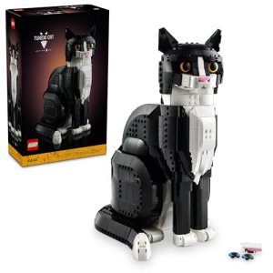 LEGO Ideas Tuxedo Cat – Building Sets for Adults, Ages 18+