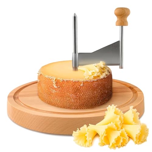 Cheese Curler Wheel – Works with Tête de Moine, Creates Chocolate Shavings