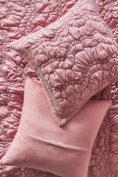 Brooke Heathered Jersey Cotton Euro Sham
