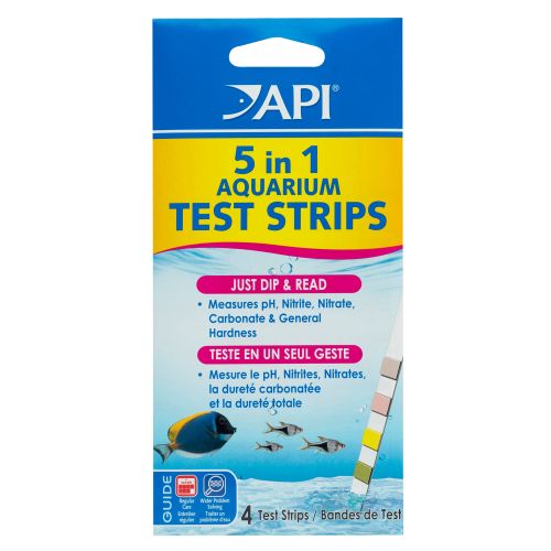 Api 5 in 1 Aquarium Tank Test Strips, Size: 4 Count | PetSmart