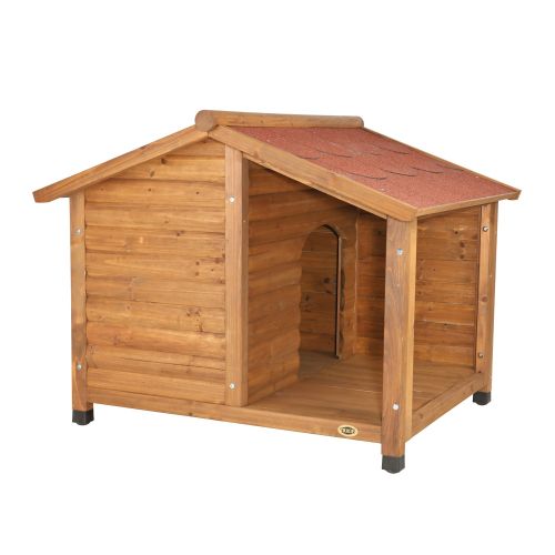 Trixie Natura Dog House Outdoor in Brown, Size: X | PetSmart