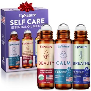 UpNature Self Care Essential Oil Roll On Set (3 Pack)