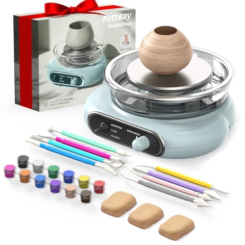 Mini Pottery Wheel Kit – 4.7″ Turntable Electric Clay Wheel