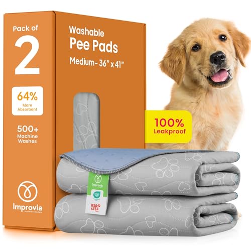 Reusable Puppy Pad – Waterproof, Extra-Absorbent, Washable Pee Pad