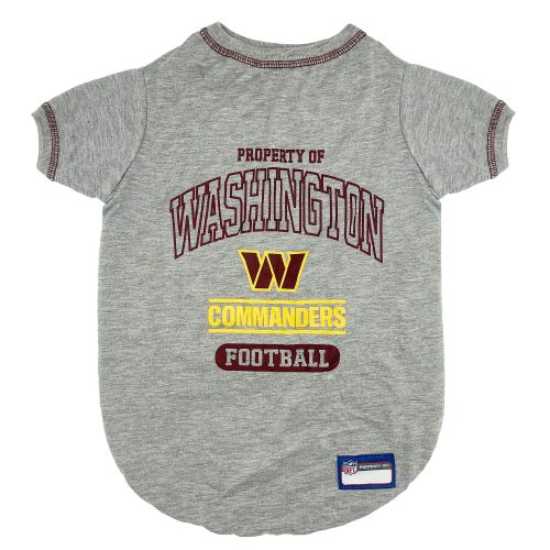 Pets First Washington Commanders Pet T-Shirt Shirt, Size: Large | PetSmart
