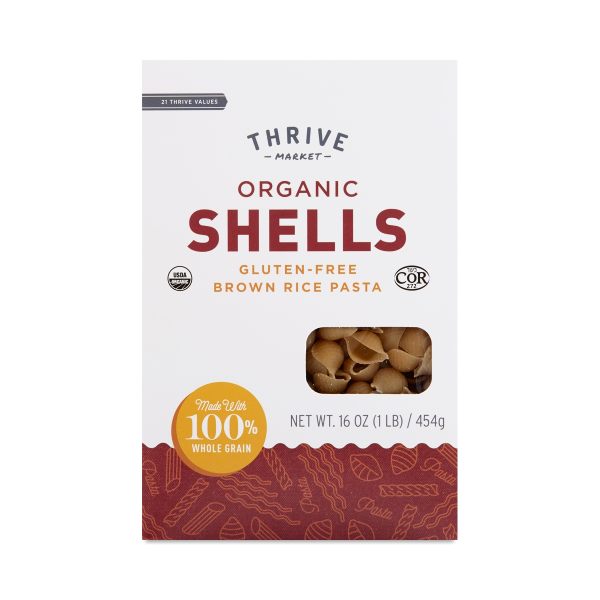 2-Pack Thrive Market Organic Brown Rice 16 oz box
