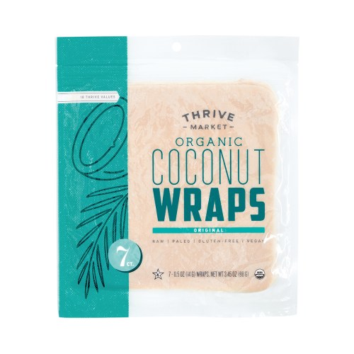 Thrive Market Organic Coconut Wraps, Original
