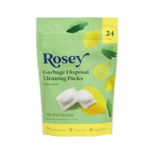 Rosey by Thrive Market Garbage Disposal Cleaning Packs 24 packs