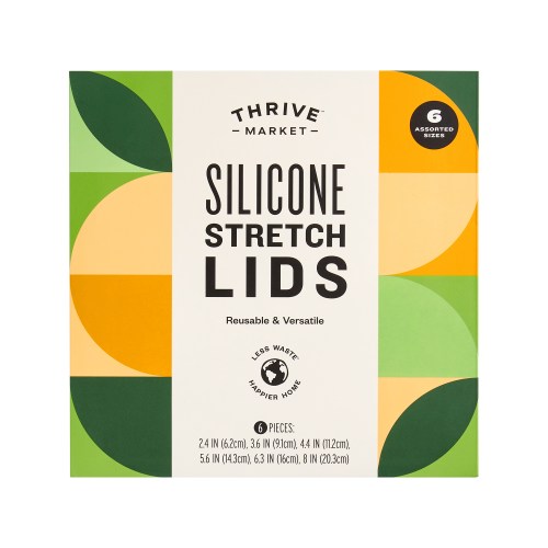 Thrive Market Silicone Stretch Lids 6 count