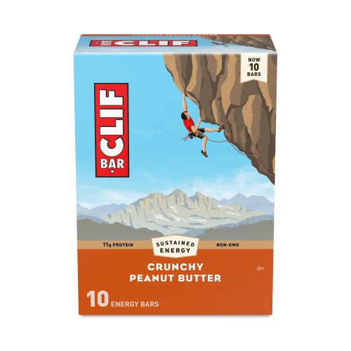 Clif Bar Energy Bars, Crunchy Peanut Butter 10 bars (2.4 oz each)