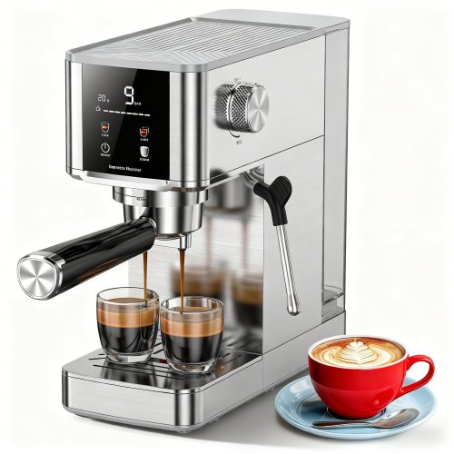 COWSAR 2 -Cup Residential Drip coffee maker Stainless Steel