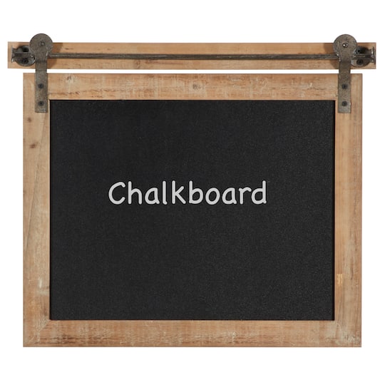 Brown Wall Mounted Chalkboard By Ivory And Iris | 17 x 21 | Michaels