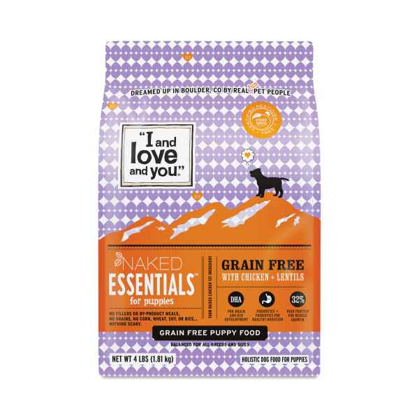 I and love and you Naked Essentials Puppy Recipe, Chicken & Lentils 4 lb bag