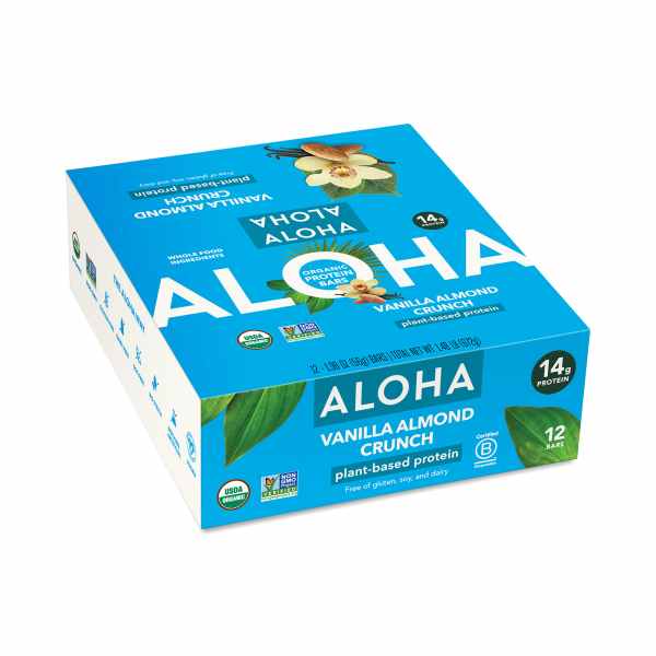 Aloha Protein Bar, 12 bars (1.9 oz each)