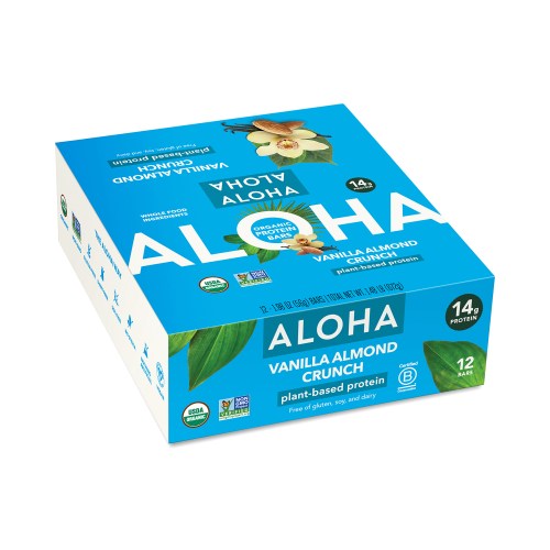 Aloha Protein Bar, 12 bars (1.9 oz each)