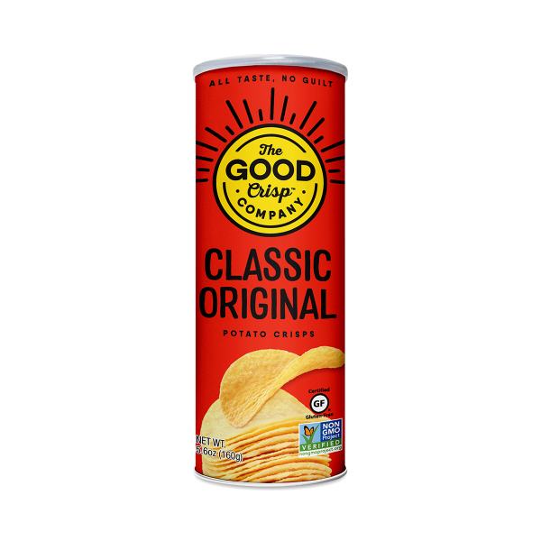 2-Pack The Good Crisp Company Crisps, 5.6 oz tube