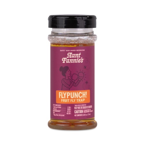 Aunt Fannies Flypunch: Fruit Fly Trap 6 oz jar