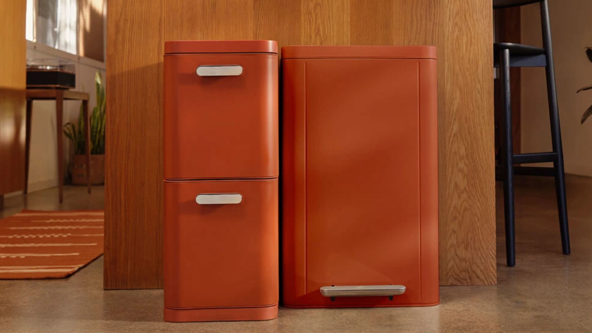 Caraway Trash and Recycling Duo